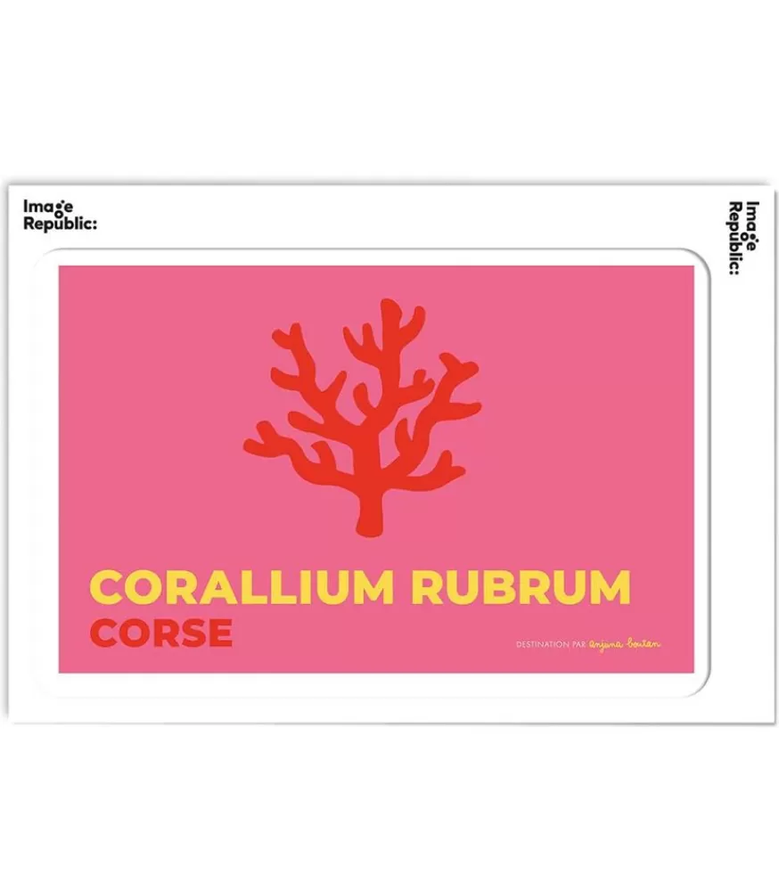 Image Republic Affiche Anjuna Boutan Corse 38 X 56 Cm