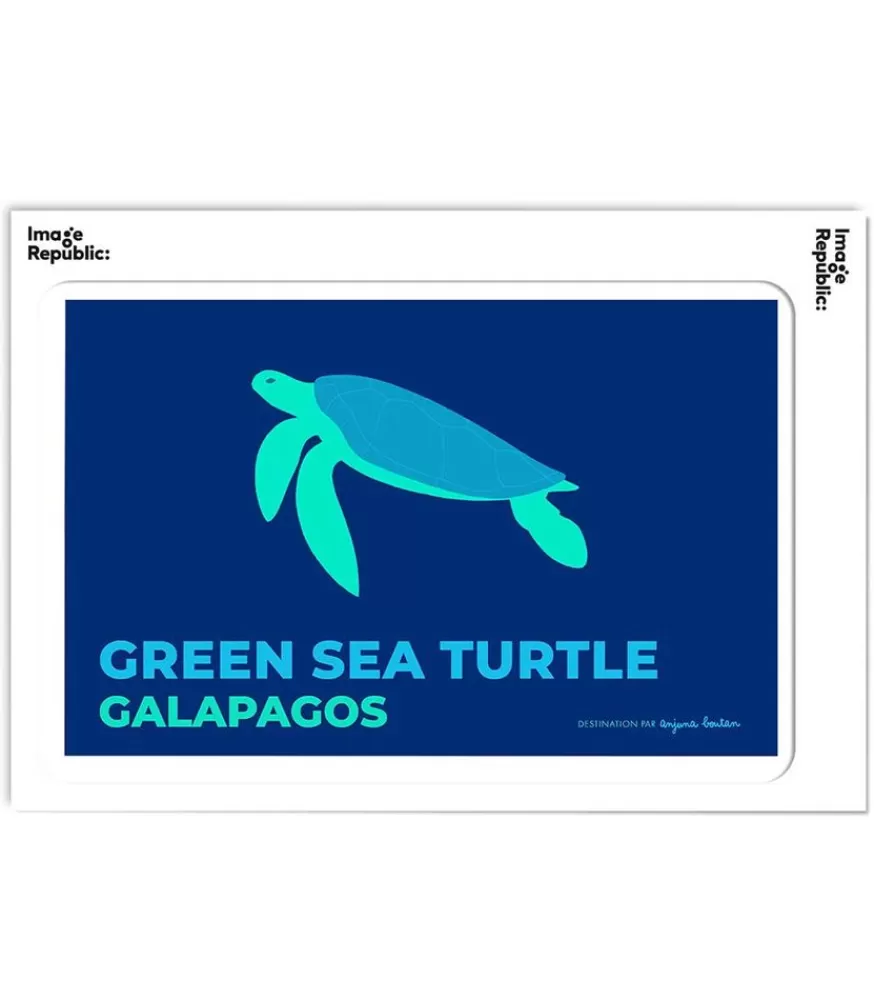 Image Republic Affiche Anjuna Boutan Galapagos 38 X 56 Cm