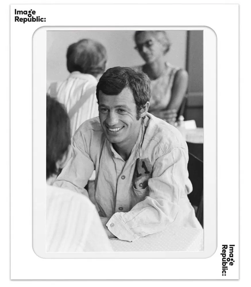 Image Republic Affiche Belmondo Le Cerveau 40 X 50 Cm