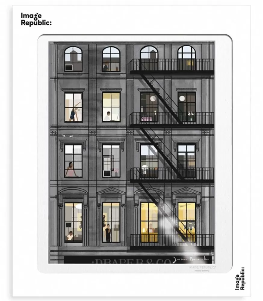 Image Republic Affiche Jason Brooks 0002 Manhattan 40 X 50 Cm