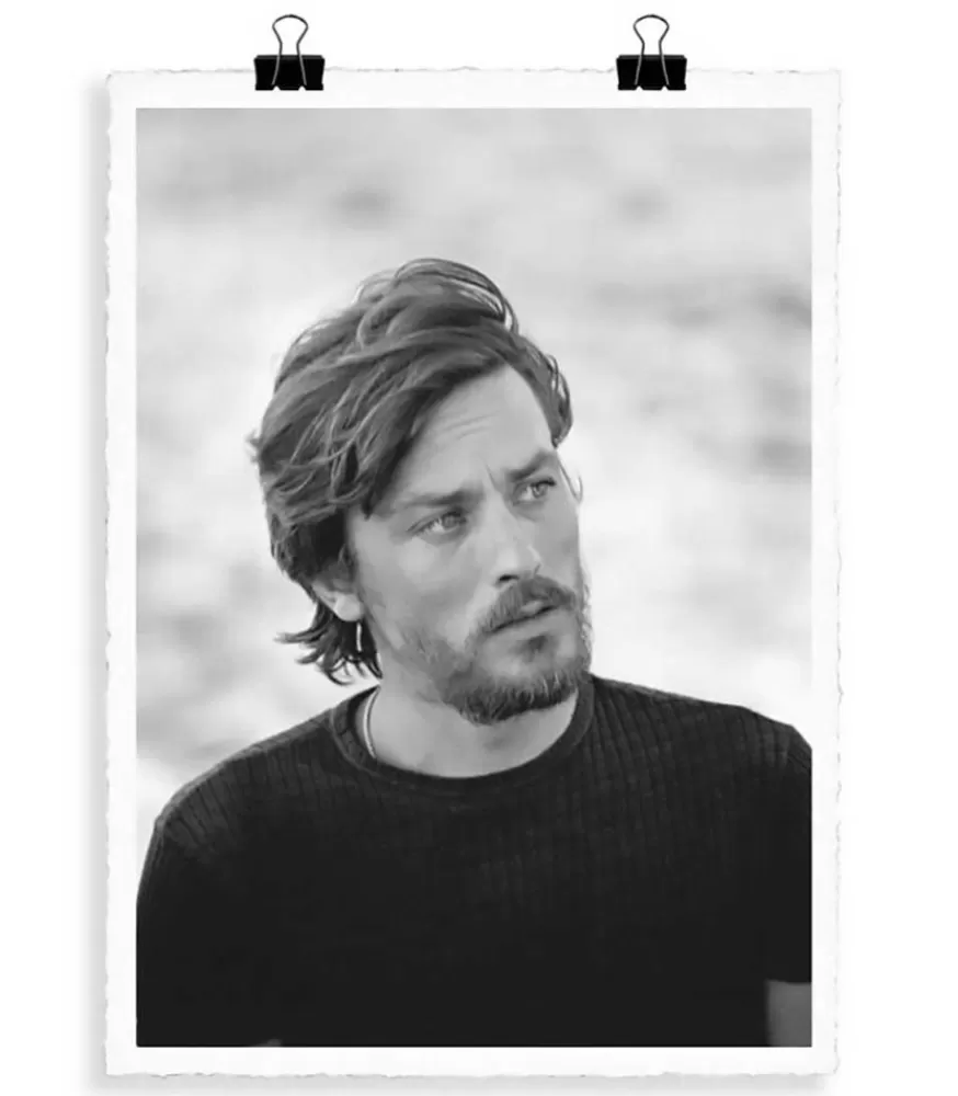 Image Republic Affiche La Galerie "Alain Delon Gam" 56 X 76 Cm