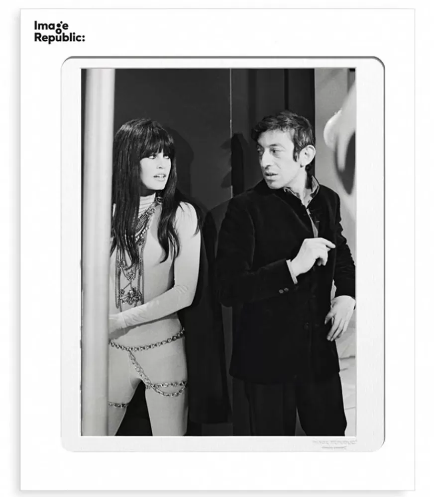 Image Republic Affiche La Galerie "Bb Gainsbourg Comic Strip" 40 X 50 Cm