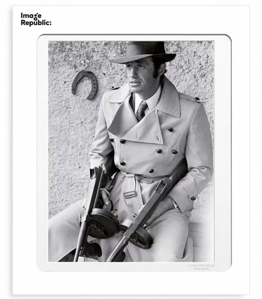 Image Republic Affiche La Galerie "Belmondo Borsalino 1969" 40 X 50 Cm