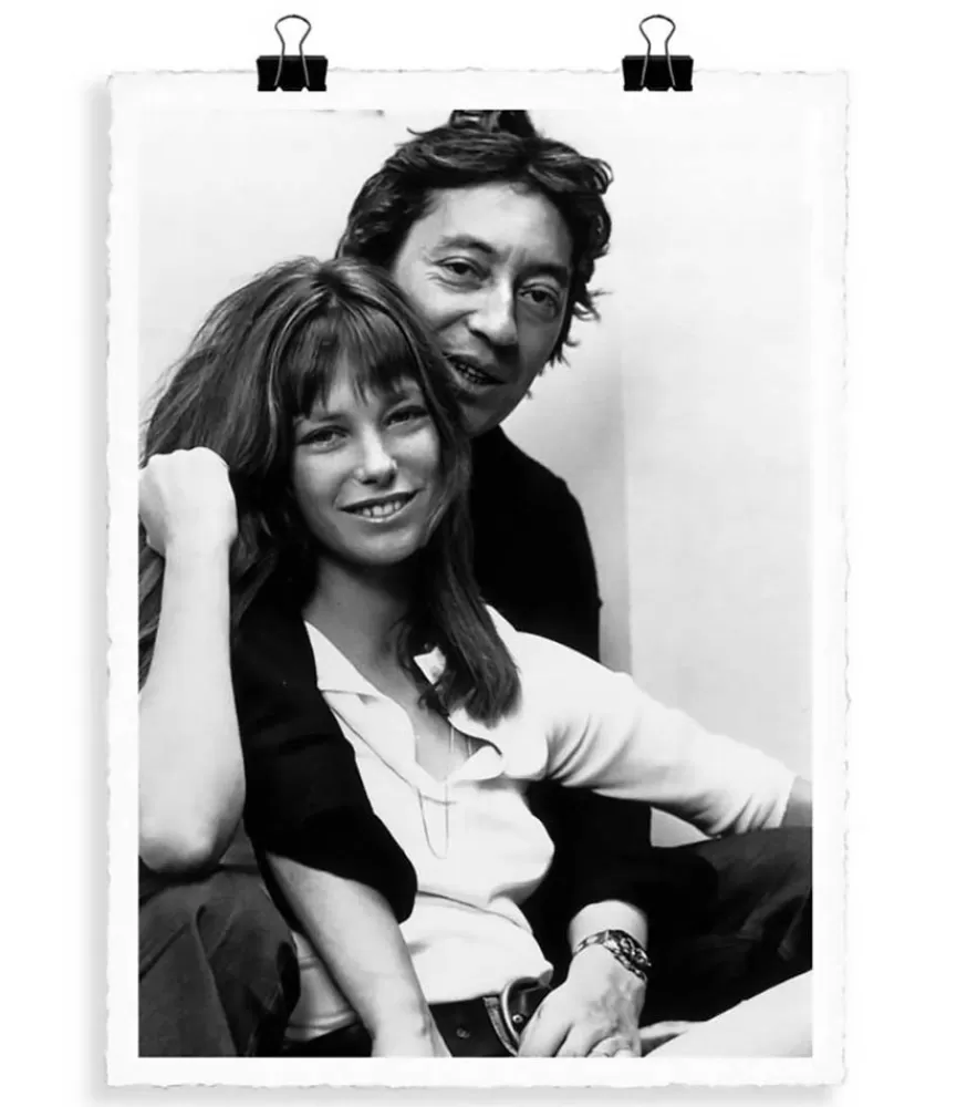 Image Republic Affiche La Galerie "Birkin Gainsbourg" 56 X 76 Cm