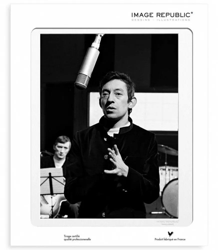 Image Republic Affiche La Galerie "Gainsbourg Studio" 40 X 50 Cm