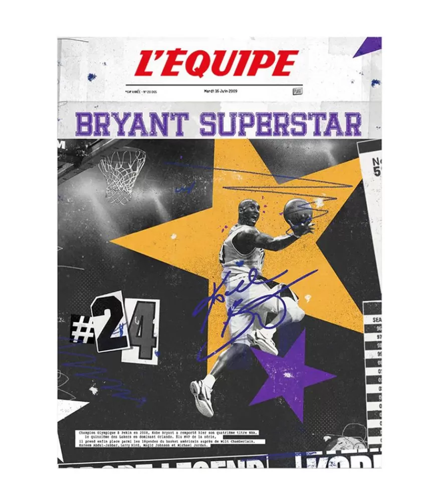 Plakat Affiche L'Equipe Bryant 30 X 40Cm