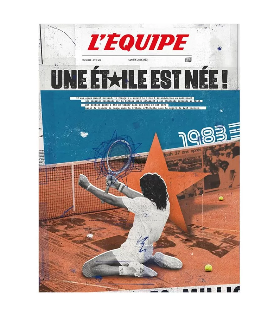 Plakat Affiche L'Equipe Noah 30 X 40Cm