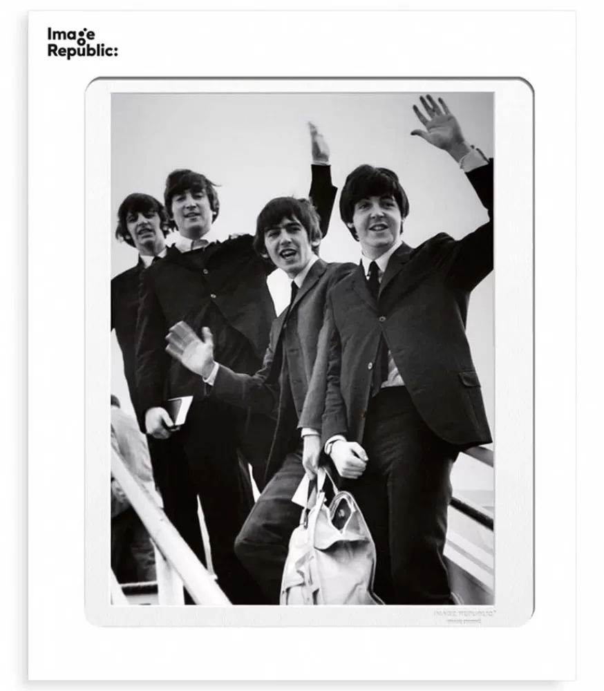 Image Republic Affiche "Les Beatles En 1964" 40 X 50 Cm