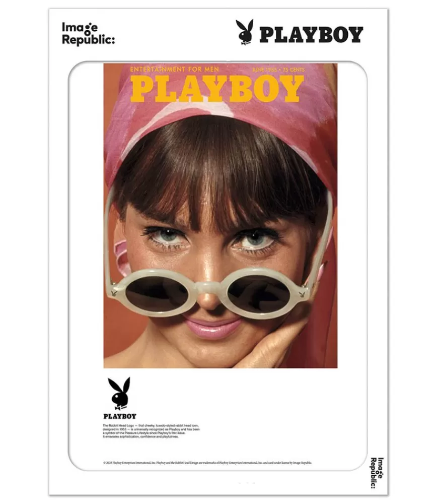 Image Republic Affiche Playboy Couverture Juin 1965 56 X 76 Cm