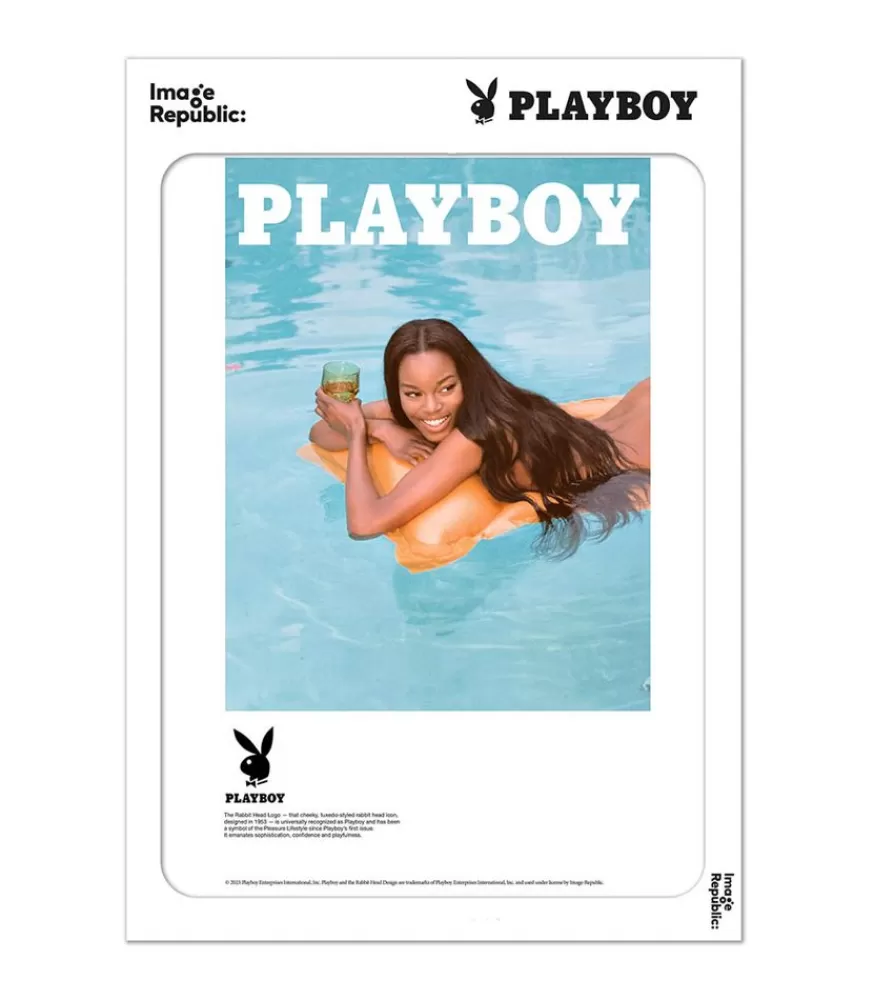 Image Republic Affiche Playboy Couverture Juin 2016 38 X 56 Cm