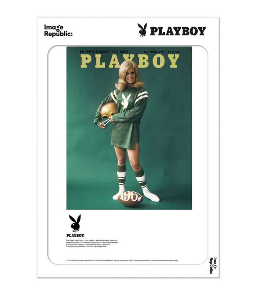 Image Republic Affiche Playboy Couverture Septembre 1967 38 X 56 Cm