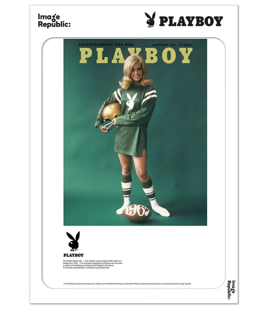 Image Republic Affiche Playboy Couverture Septembre 1967 56 X 76 Cm