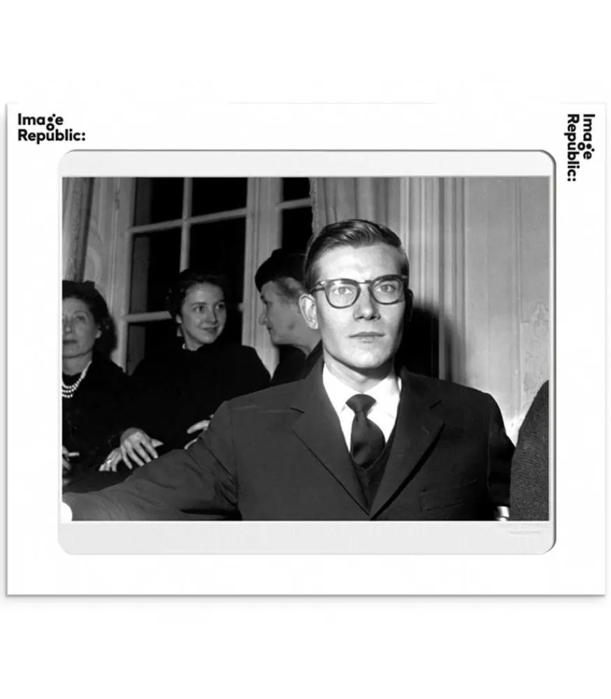 Image Republic Affiche Ysl 1957 40 X 50 Cm