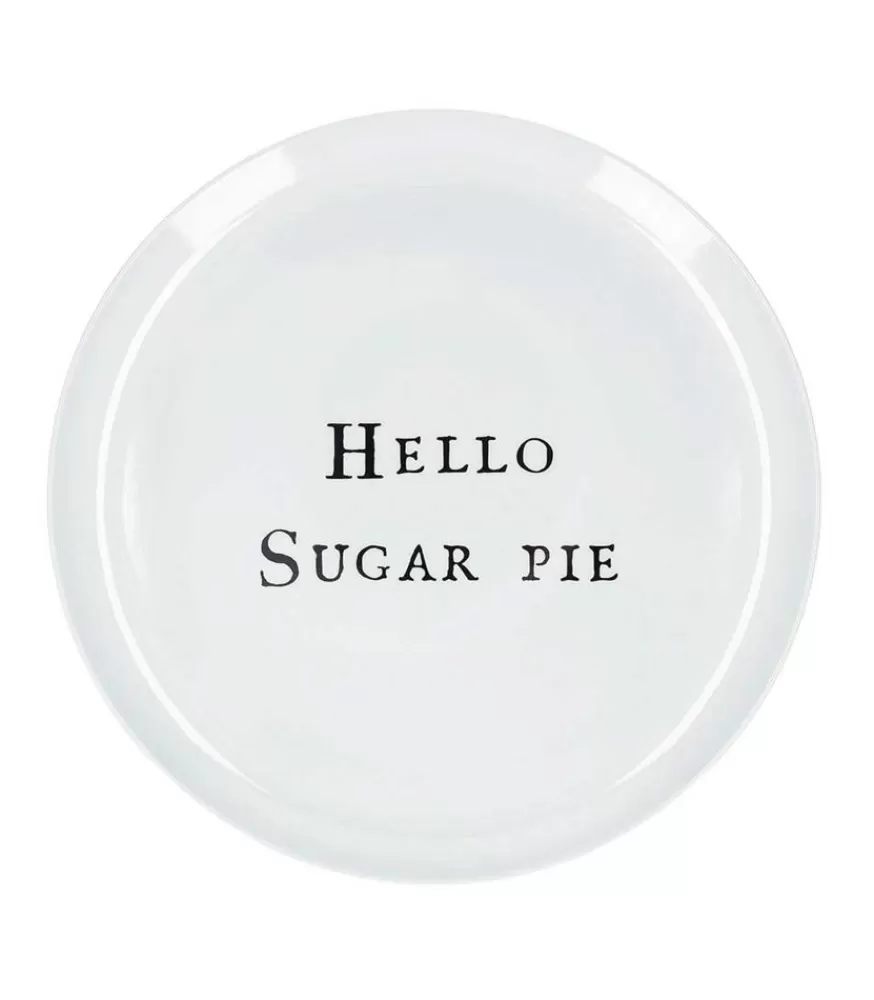 Sugarboo & Co. Assiette En Melamine "Hello Sugar Pie"