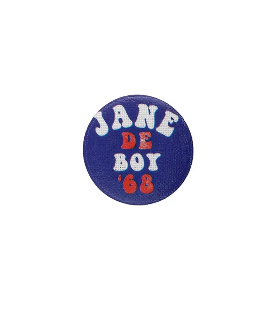 Femme Newtone Badge En Tissu Jane De Boy '68 Navy