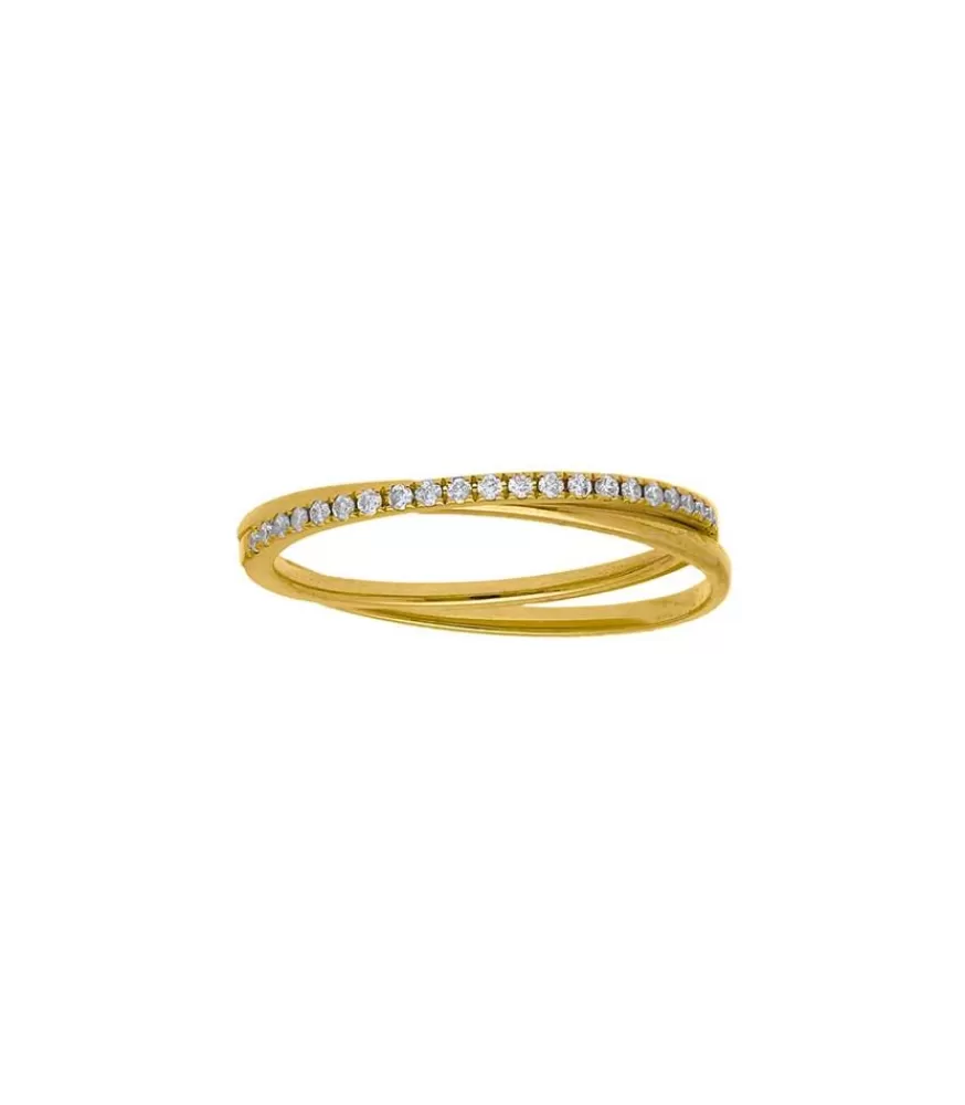 Femme And... Paris Bague Boyfriend Alliance Diamants