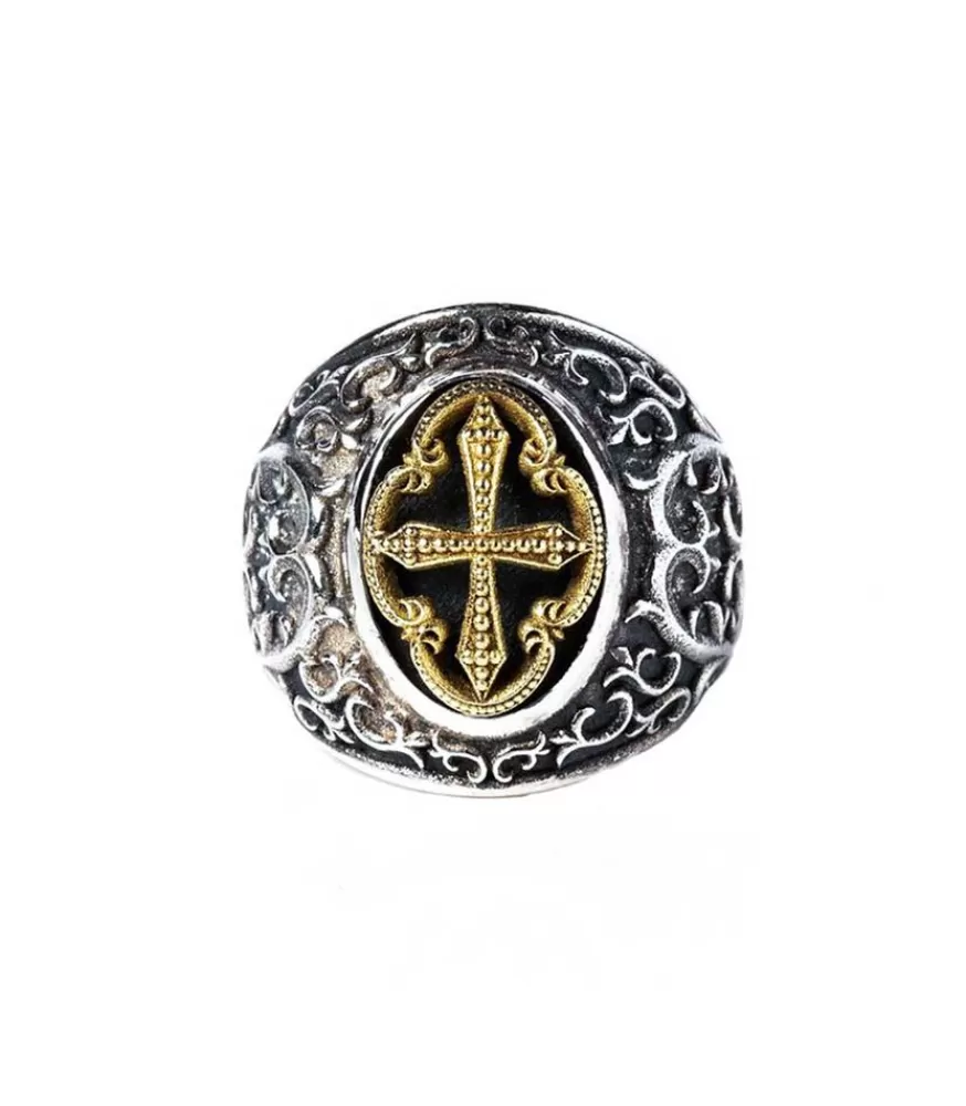 Femme Corpus Christi Bague Idylle En Argent Et Or