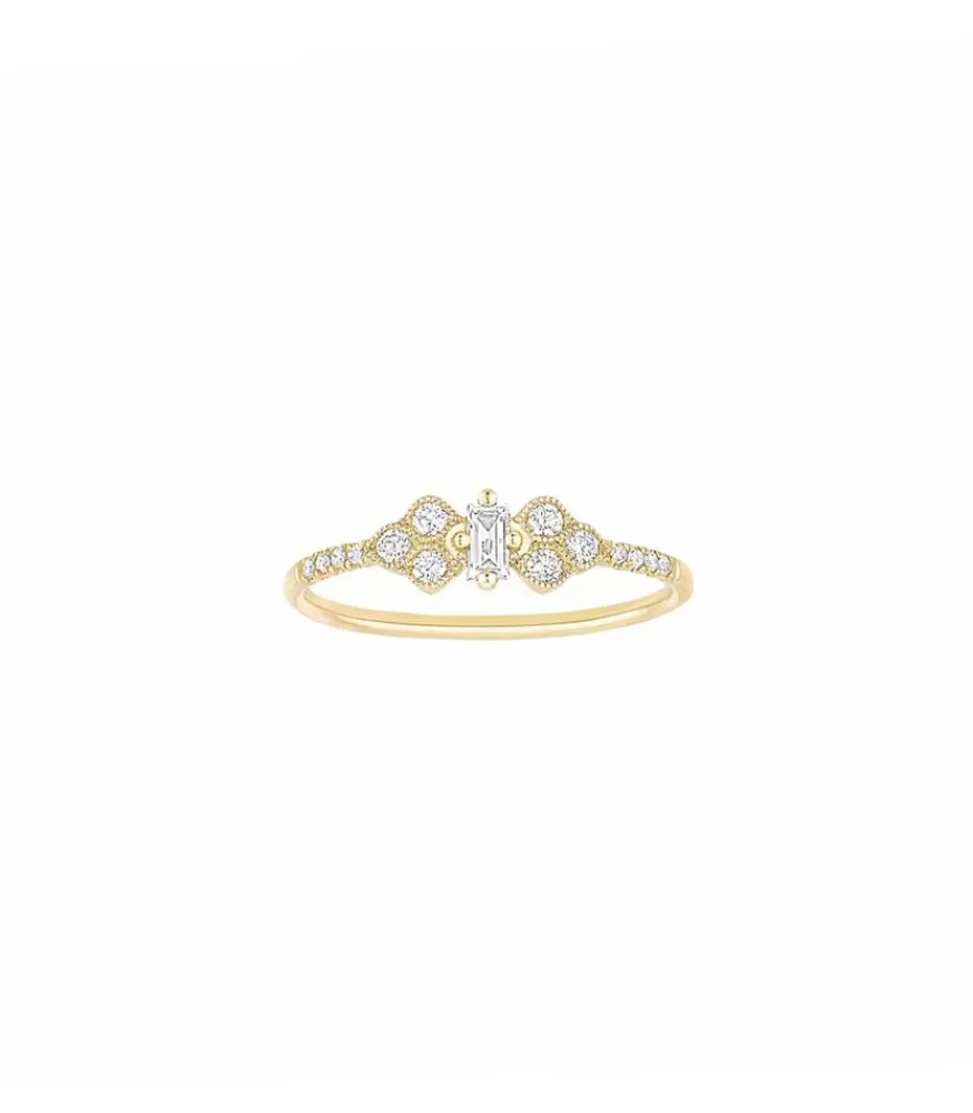Femme Stone Paris Bague Plein Soleil Petit Modele Or Jaune Et Diamants