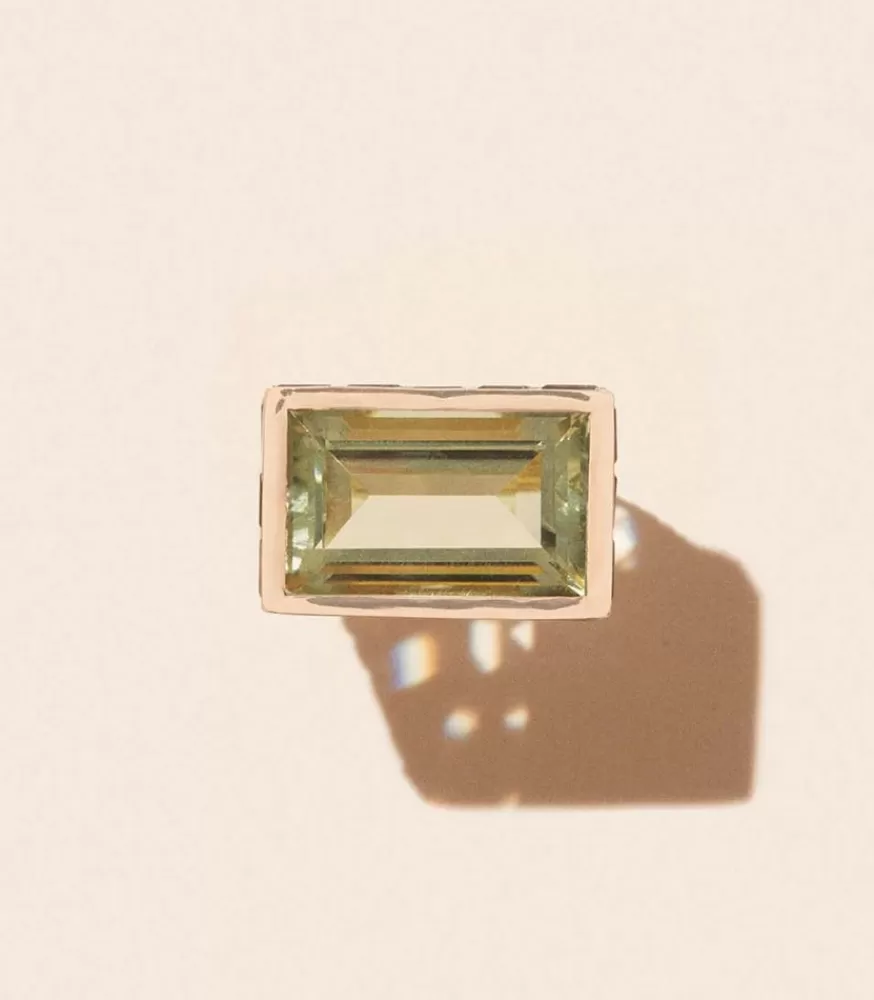 Femme Pascale Monvoisin Bague Poppy Green Amethyst