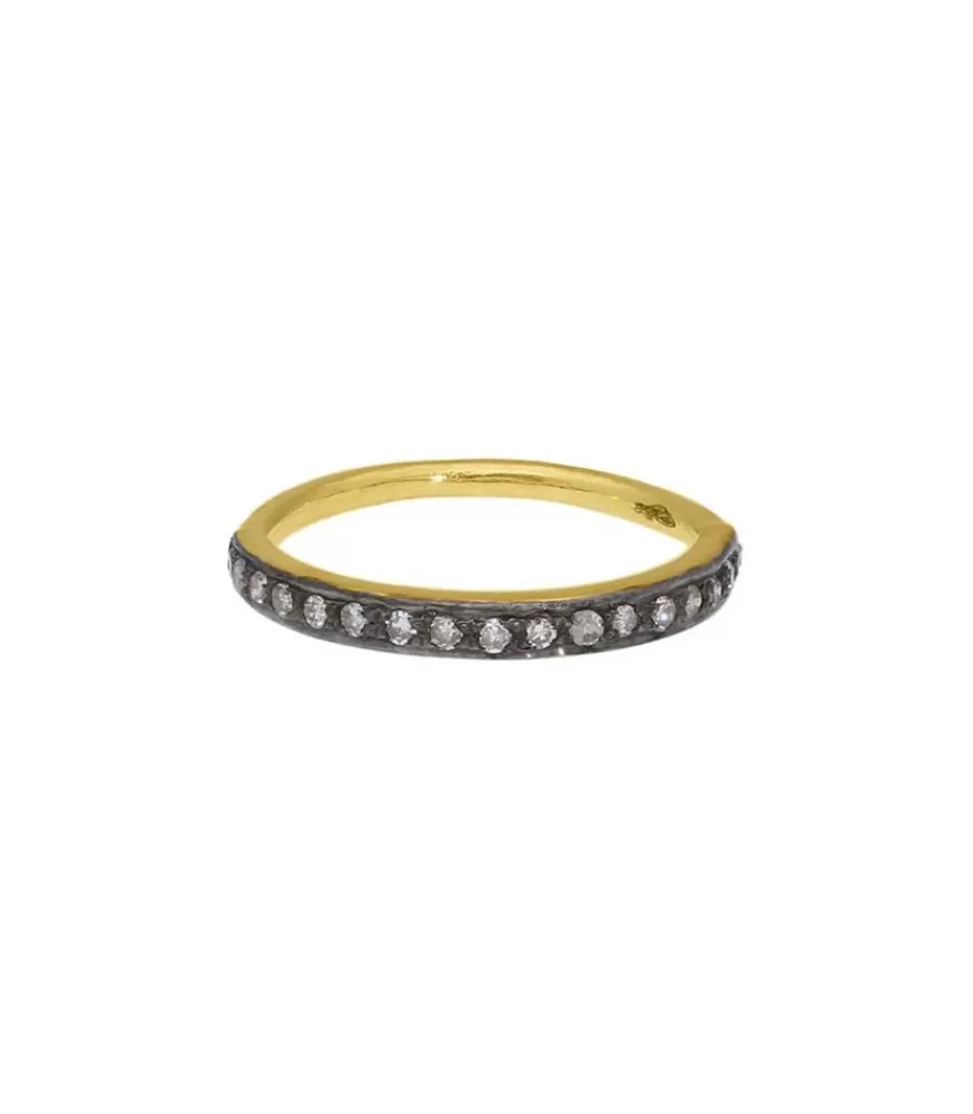 Femme 5 Octobre Bague Wild Black