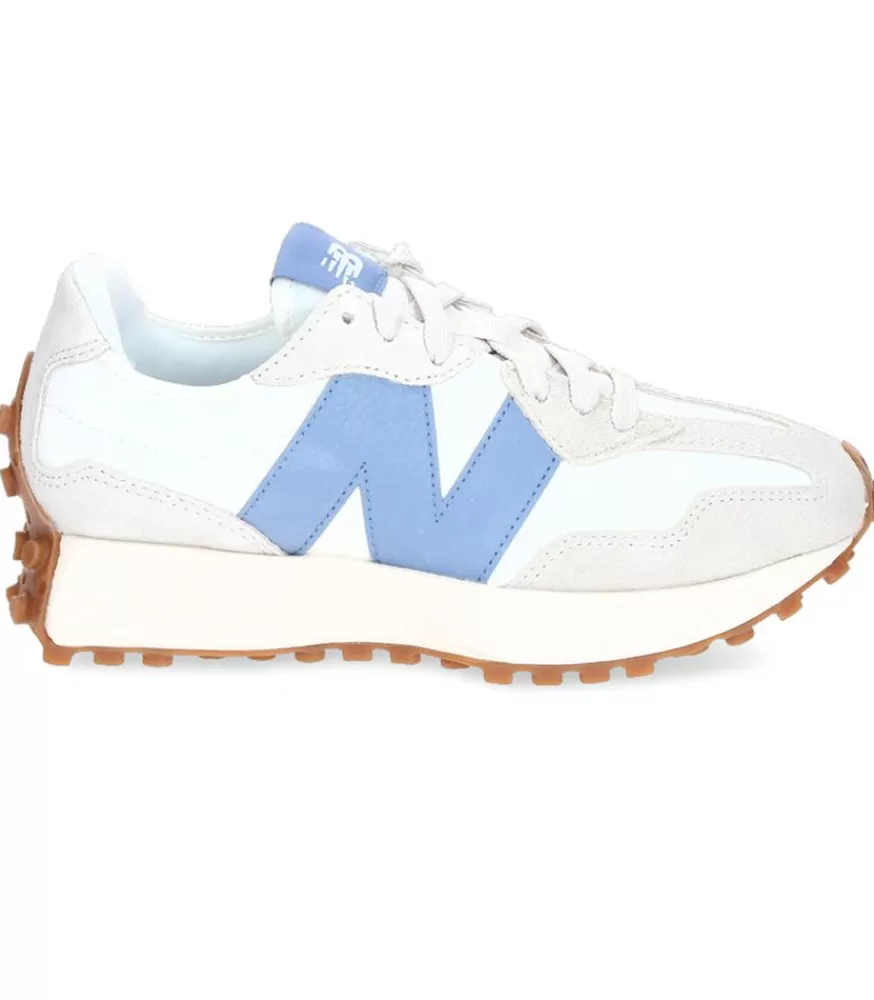 Femme New Balance Baskets 327 Moonbeam Et Mercury Blue