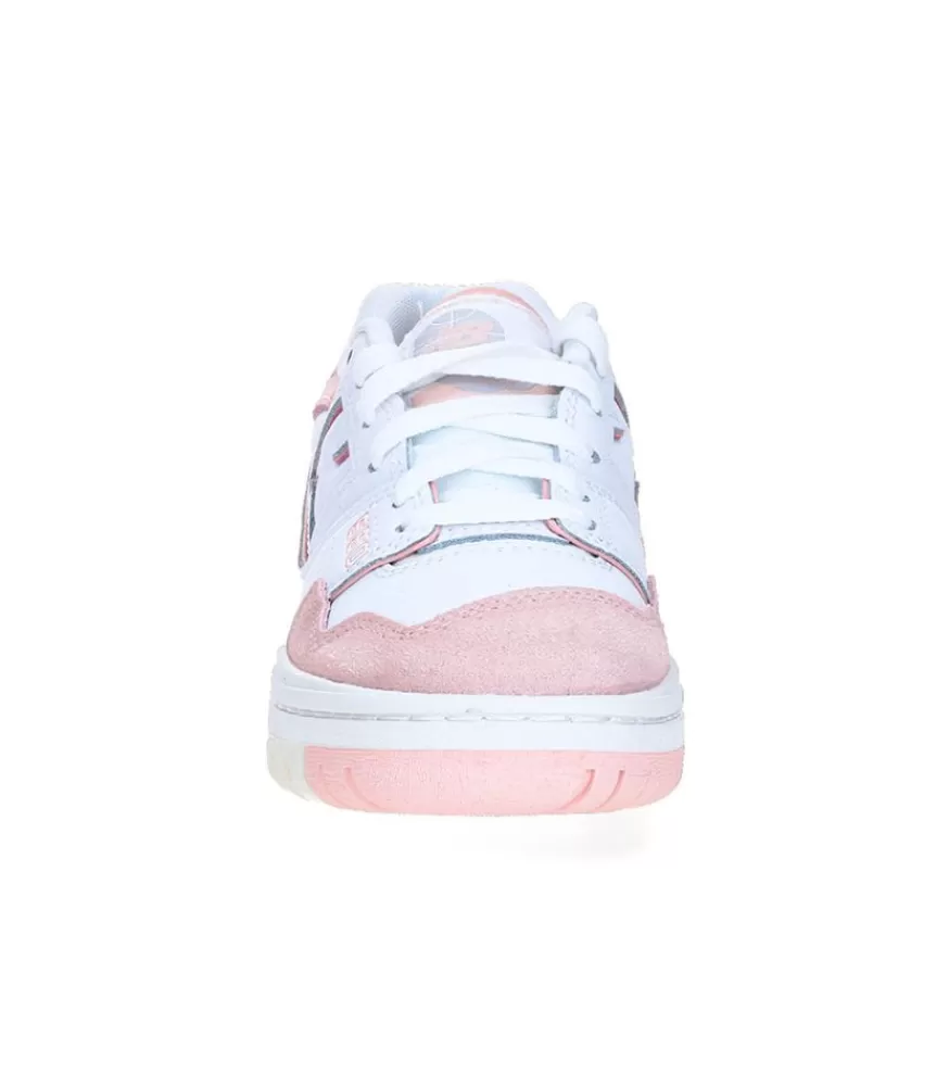 Femme New Balance Baskets 550 White Pink Sand