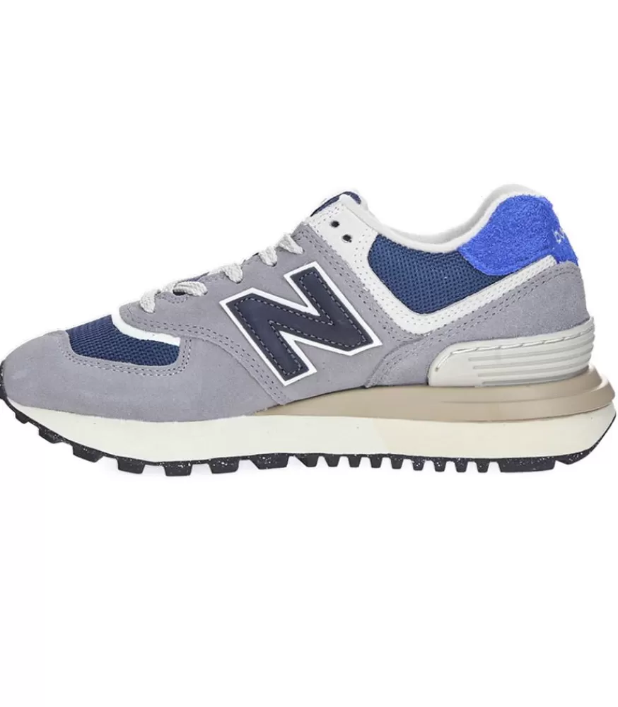 Femme New Balance Baskets 574 Gray Black