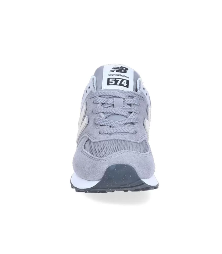 Femme New Balance Baskets 574 Grey Off White