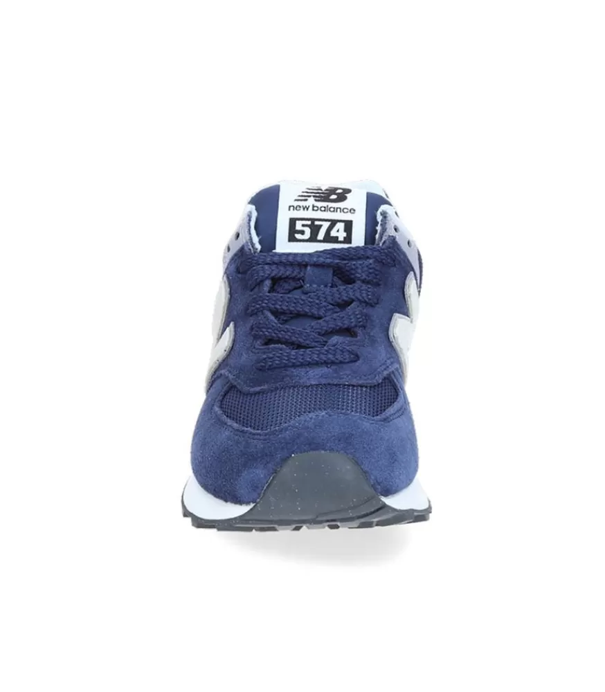 Femme New Balance Baskets 574 Navy Off White