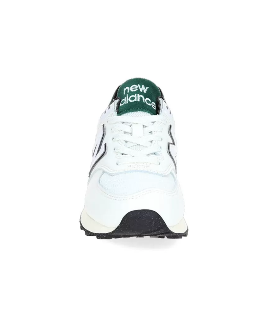 Femme New Balance Baskets 574 White Green