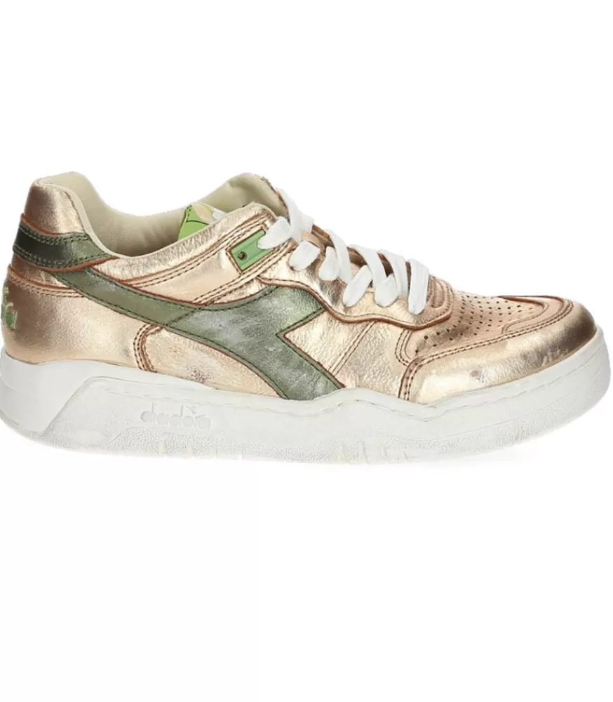 Femme Diadora Baskets B.560 Metallic Wn