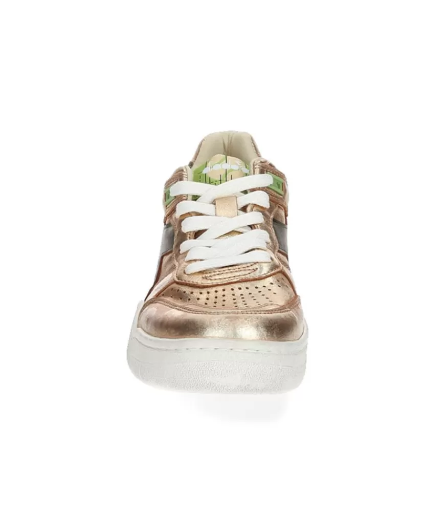 Femme Diadora Baskets B.560 Metallic Wn