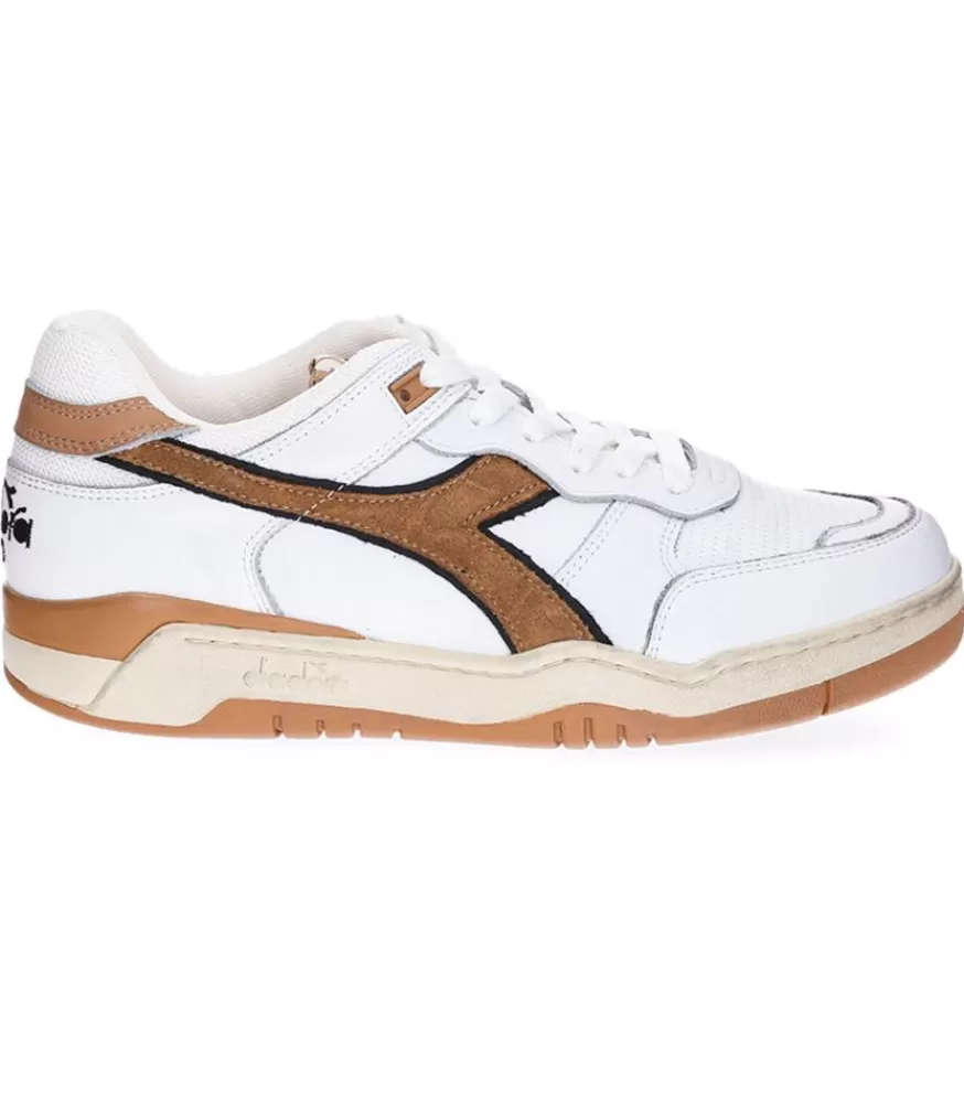 Homme Diadora Baskets B.560 Used White/Beige Doe