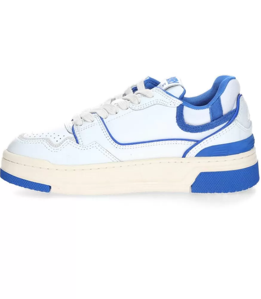 Femme Autry Baskets Clc Blanc Et Bleu