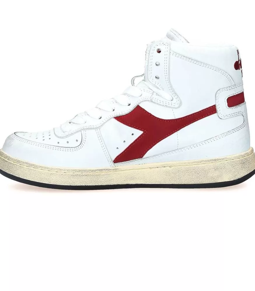 Femme Diadora Baskets Heritage Mi Used