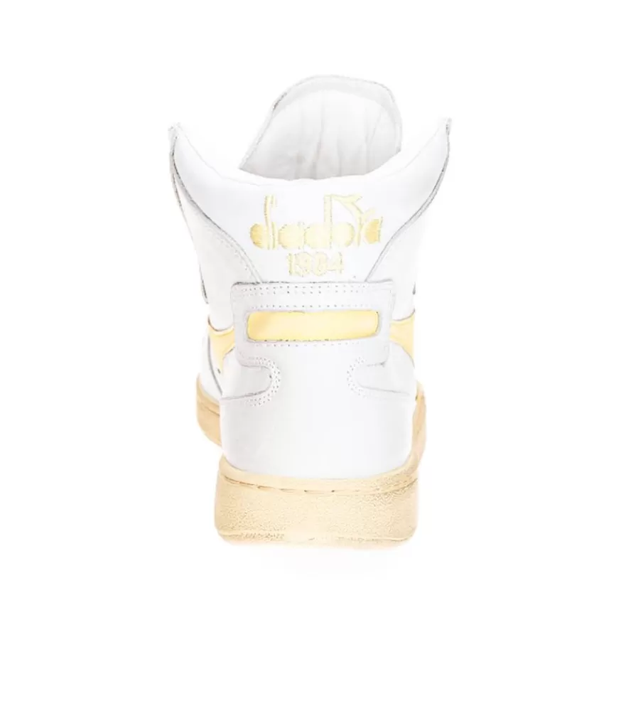 Femme Diadora Baskets Heritage Mi Used White/French Vanilla