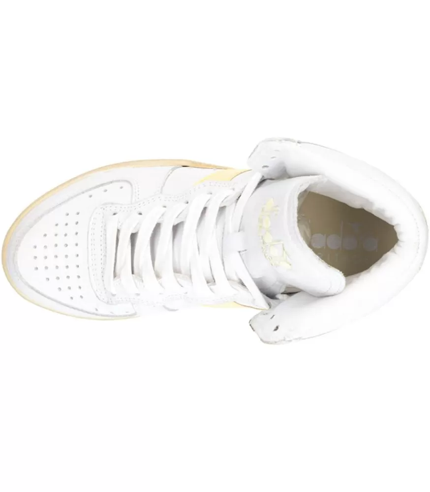 Femme Diadora Baskets Heritage Mi Used White/French Vanilla