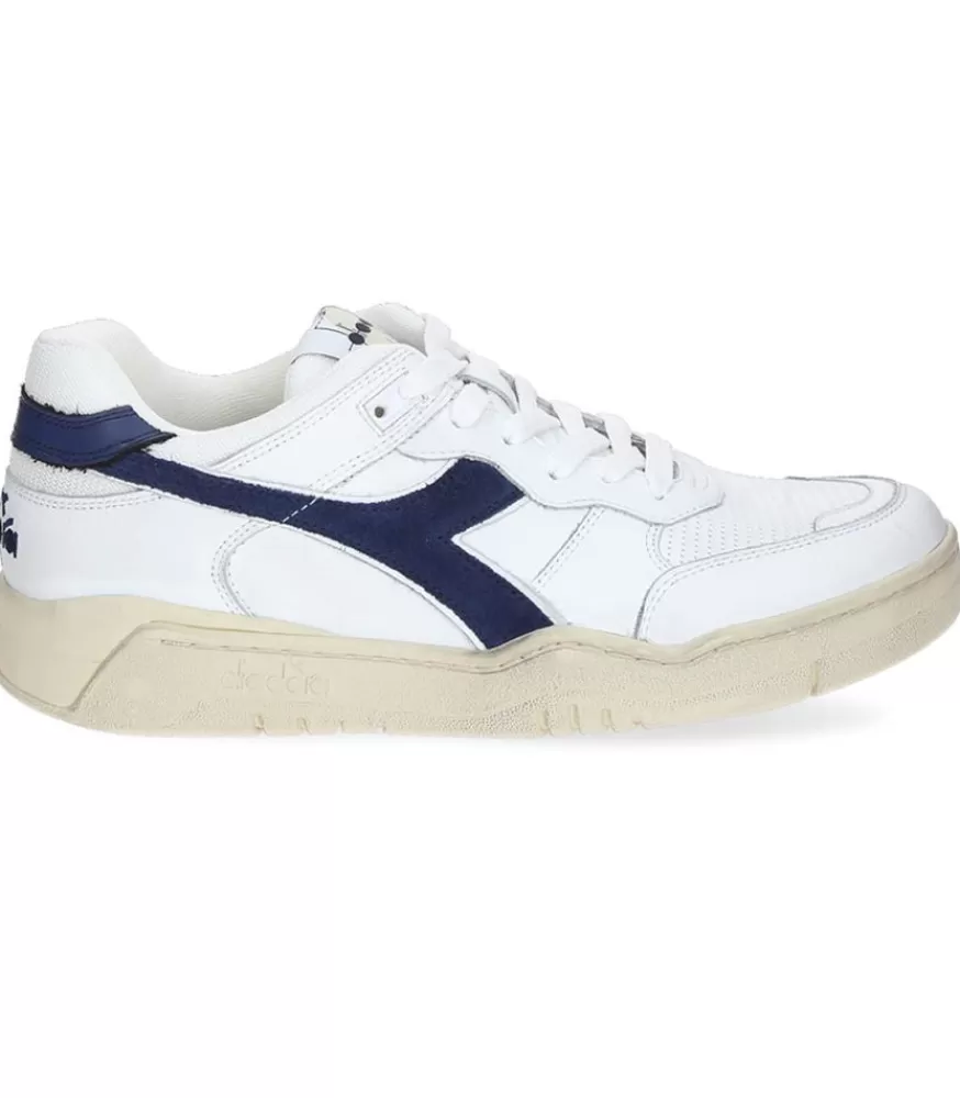 Homme Diadora Baskets Homme B.560 Used Blanc/Noir Iris