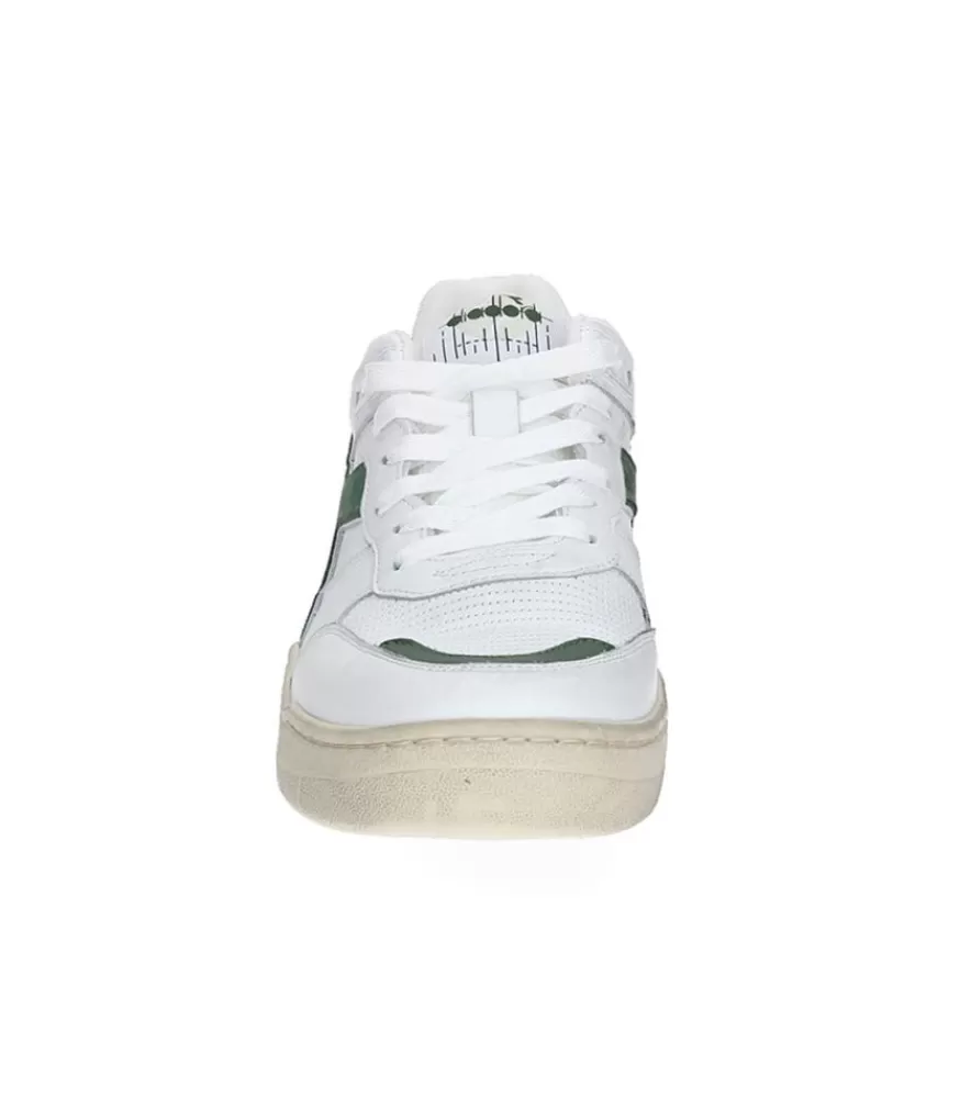 Homme Diadora Baskets Homme B.560 Used Blanc/Vert Paturage