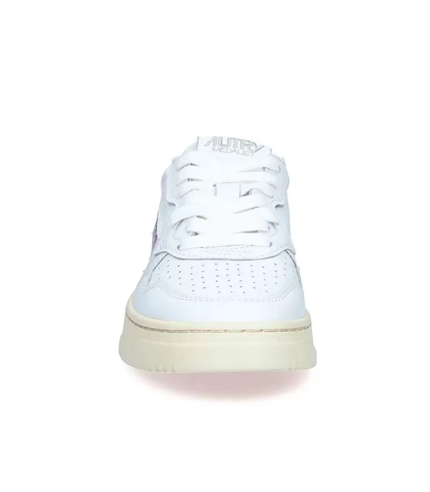 Homme Autry Baskets Homme Low All White