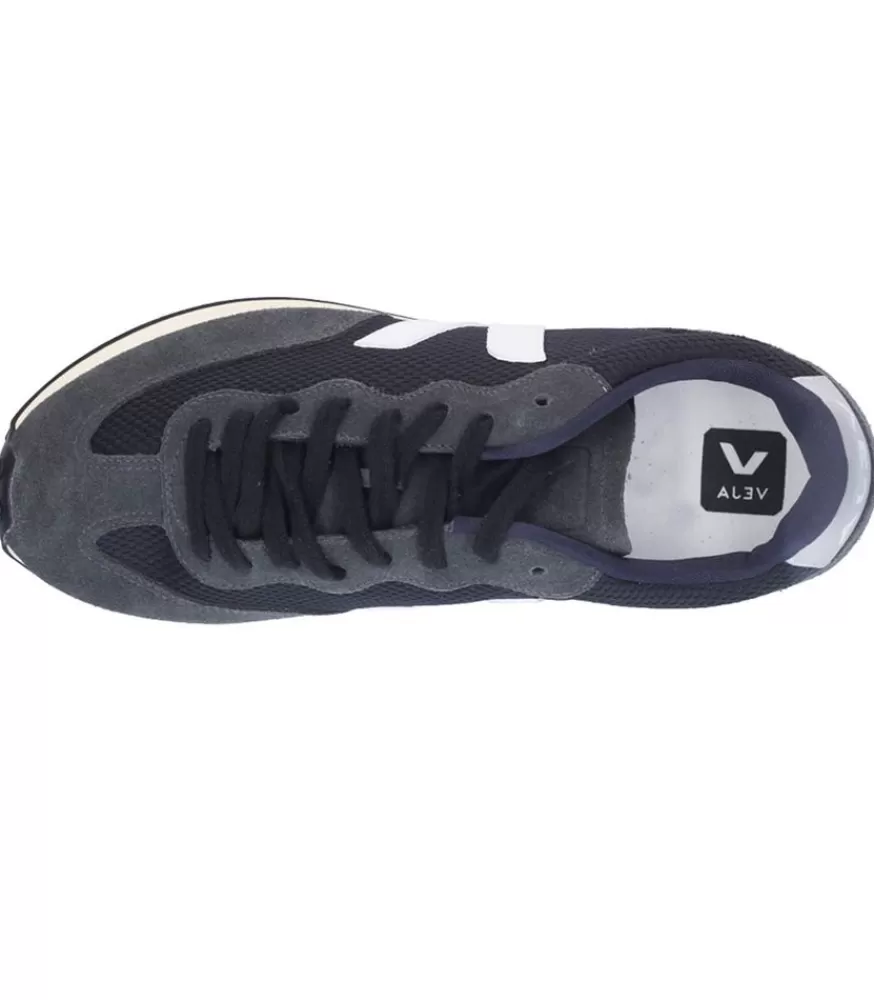 Homme Veja Baskets Homme Rio Branco Alveomesh Black White Oxford Grey