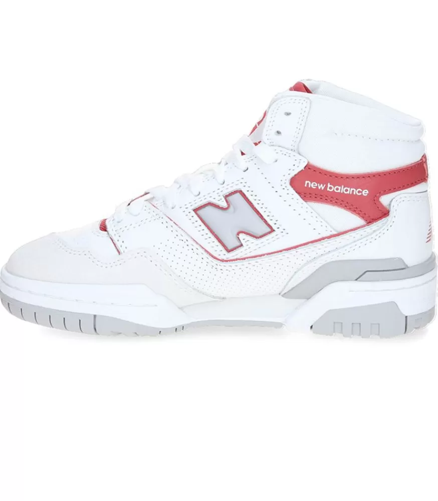 Femme New Balance Baskets Montantes 650 Blanc Avec Astro Dust Et Angora