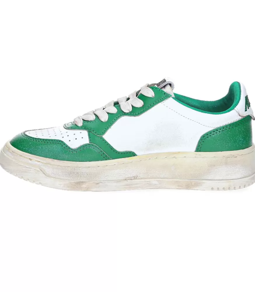 Femme Autry Baskets Super Vintage Capsule White/Green