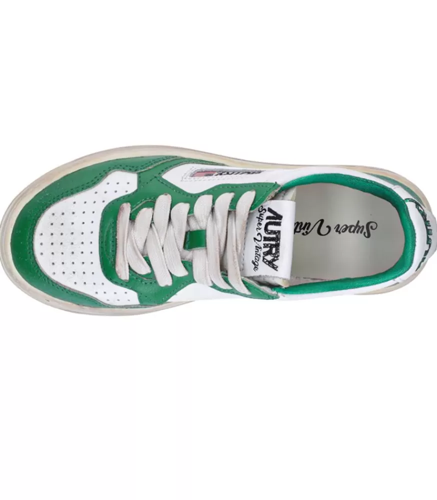 Femme Autry Baskets Super Vintage Capsule White/Green