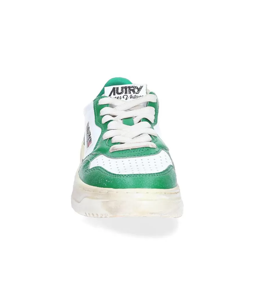 Femme Autry Baskets Super Vintage Capsule White/Green