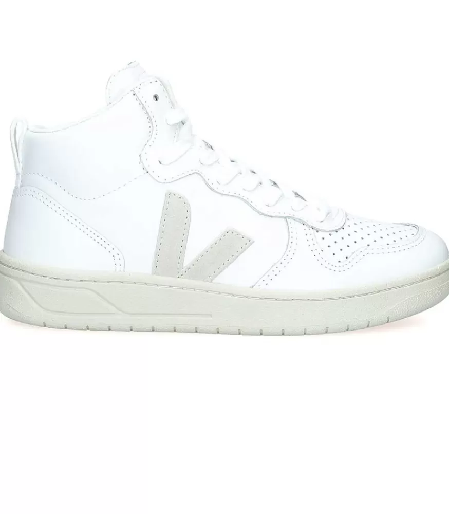 Femme Veja Baskets V-15 Leather Extra-White Natural