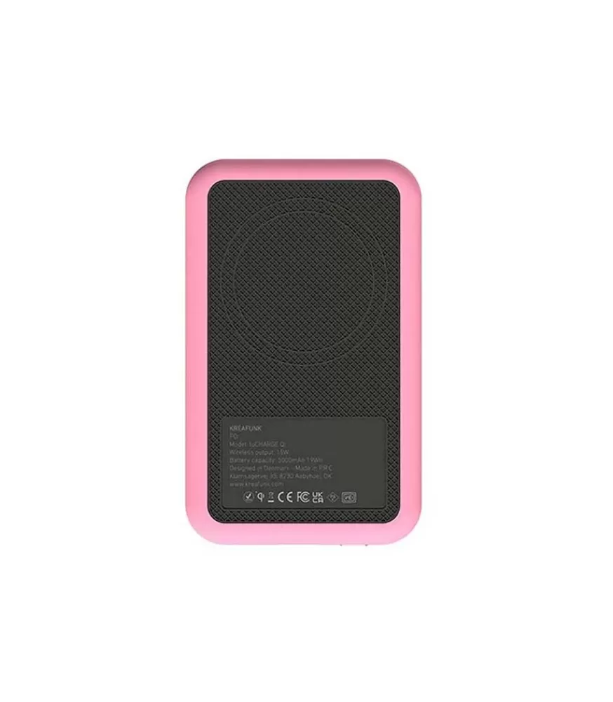 Kreafunk Batterie Portable Tocharge Qi Fresh Pink