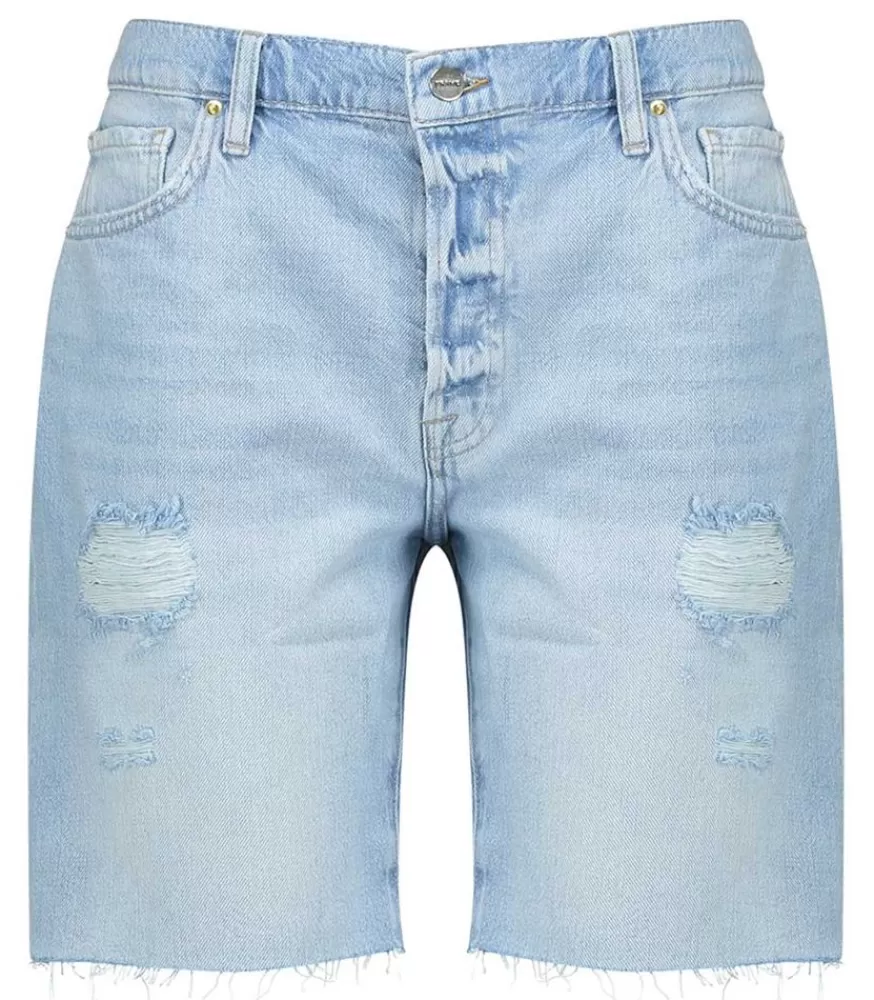 Femme Frame Bermuda En Jean Le Slouch Cutoff Natoma