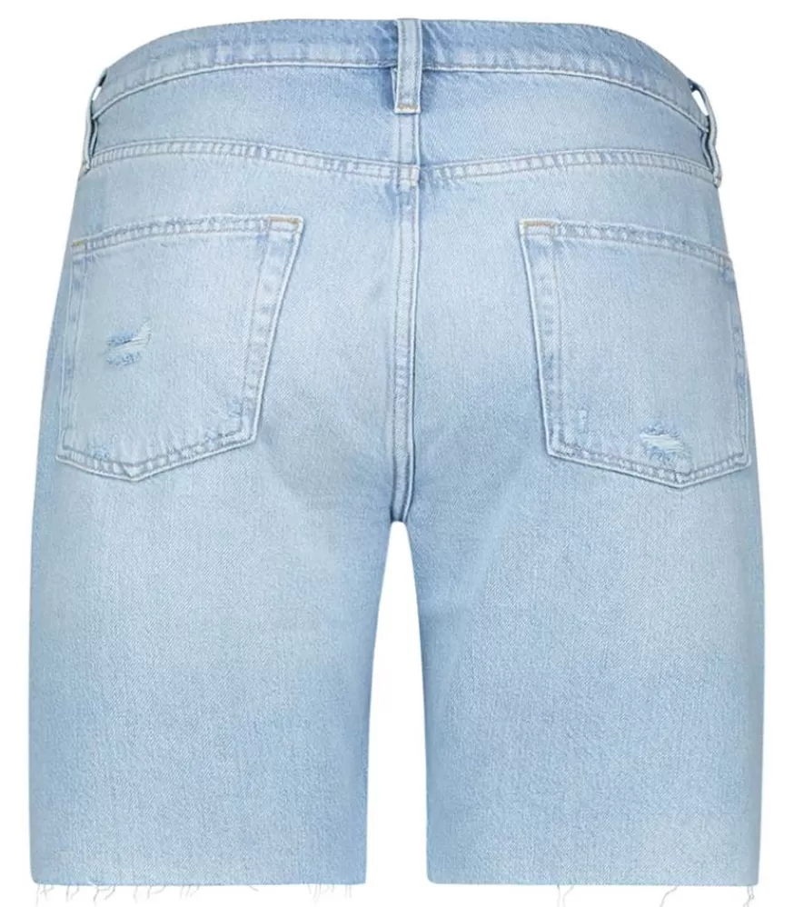 Femme Frame Bermuda En Jean Le Slouch Cutoff Natoma