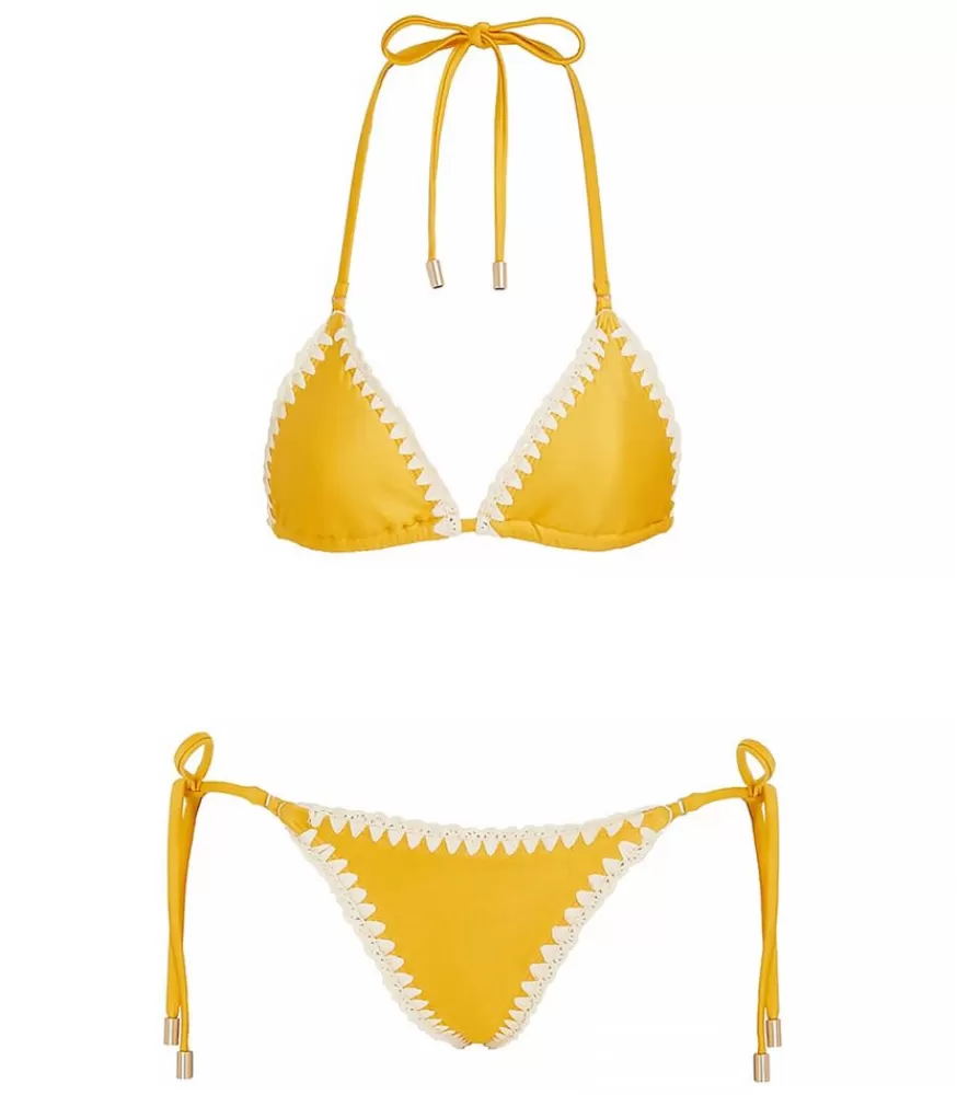 Femme Zimmermann Bikini Vacay Crochet Edge